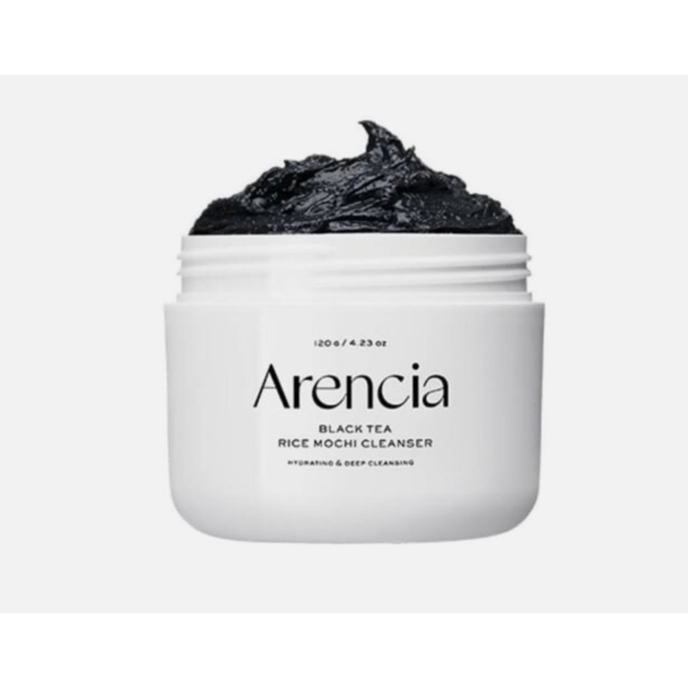 ARENCIA Black Tea & Yuzu Rice Mochi Cleanser – 120g Sealed NIB BB 4/2028
